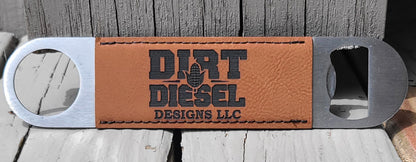 Bottle Opener Leatherette