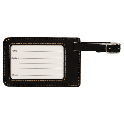 Leatherette Luggage Tag