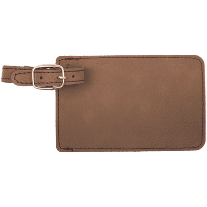 Leatherette Luggage Tag